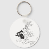 BUGS BUNNY™ en DAFFY DUCK™ Sleutelhanger (Voorkant)