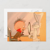 BUGS BUNNY™ en ELMER FUDD™ 2 Briefkaart (Voorkant / Achterkant)
