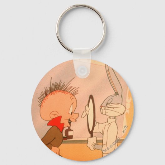 BUGS BUNNY™ en ELMER FUDD™ 2 Sleutelhanger (Voorkant)