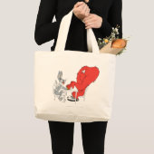 BUGS BUNNY™ en Gossamer 2 Grote Tote Bag (Voorkant (product))