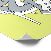 BUGS BUNNY™ en Gossamer 2 Poster (Hoek)