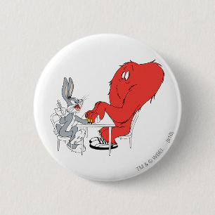 BUGS BUNNY™ en Gossamer 2 Ronde Button 5,7 Cm