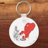BUGS BUNNY™ en Gossamer Sleutelhanger (Voorkant)