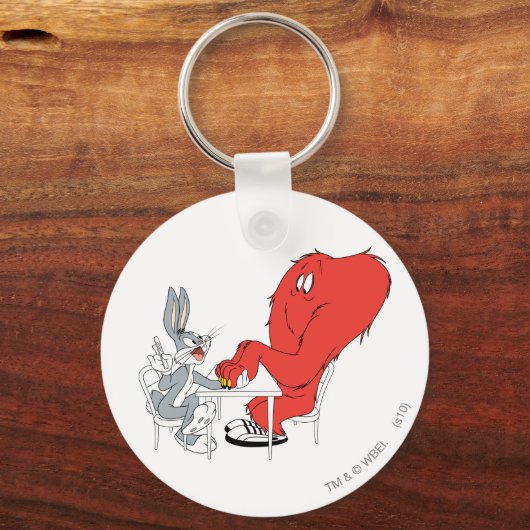 BUGS BUNNY™ en Gossamer Sleutelhanger (Voorkant)