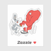 BUGS BUNNY™ en Gossamer Sticker (Vel)