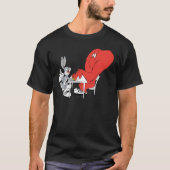 BUGS BUNNY™ en Gossamer Tri-Blend Shirt (Voorkant)