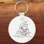 BUGS BUNNY™ en Lola Bunny 3 Sleutelhanger (Voorkant)