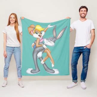 BUGS BUNNY™ en Lola Bunny Fleece Deken