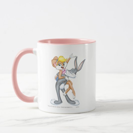 BUGS BUNNY™ en Lola Bunny Mok (Links)