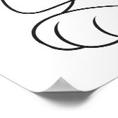 BUGS BUNNY™ en Lola Bunny Poster (Hoek)