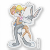 BUGS BUNNY™ en Lola Bunny Sticker (Voorkant)