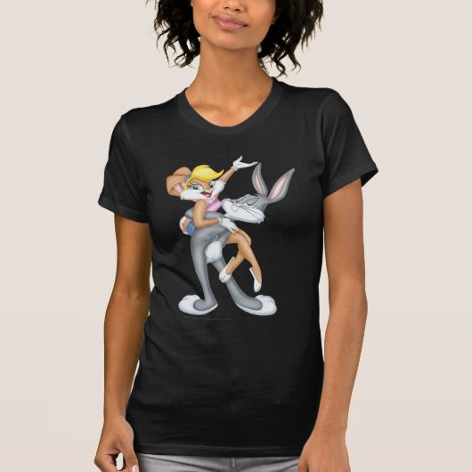 BUGS BUNNY™ en Lola Bunny T-shirt (Voorkant)