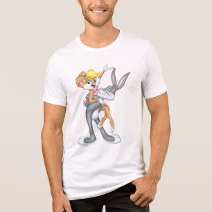 BUGS BUNNY™ en Lola Bunny Tri-Blend Shirt