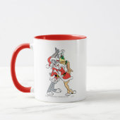 BUGS BUNNY™ en Lola Mistletoe Kiss Mok (Links)