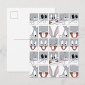 BUGS BUNNY™ Expression Blokken Briefkaart (Voorkant / Achterkant)