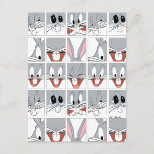 BUGS BUNNY™ Expression Blokken Briefkaart