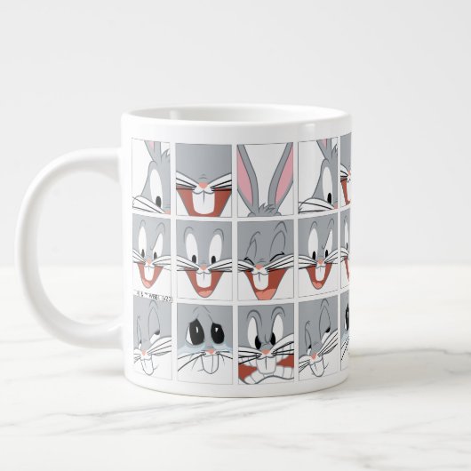 BUGS BUNNY™ Expression Blokken Grote Koffiekop (Links)
