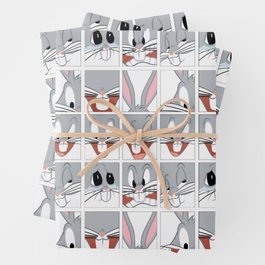 BUGS BUNNY™ Expression Blokken Inpakpapier Vel (In situ)