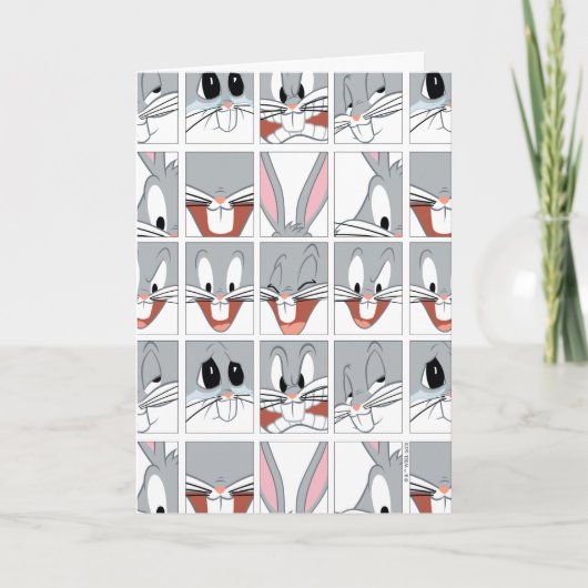 BUGS BUNNY™ Expression Blokken Kaart (Voorkant)