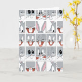BUGS BUNNY™ Expression Blokken Kaart (Gele Bloem)