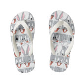 BUGS BUNNY™ Expression Blokken Kinder Teenslippers (Voetbed)