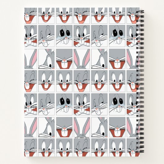 BUGS BUNNY™ Expression Blokken Notitieboek (Achterkant)