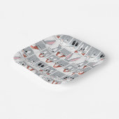 BUGS BUNNY™ Expression Blokken Papieren Bordje (Gebogen)