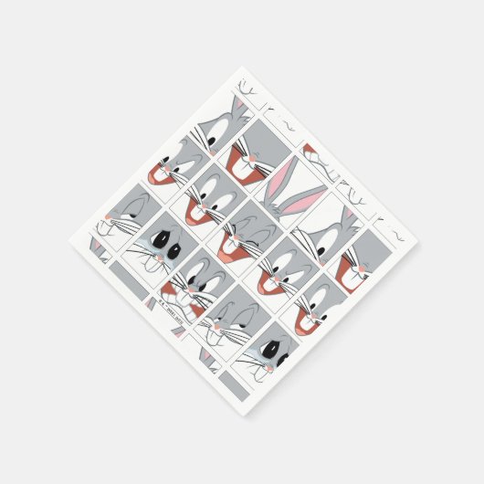 BUGS BUNNY™ Expression Blokken Servet (Hoek)