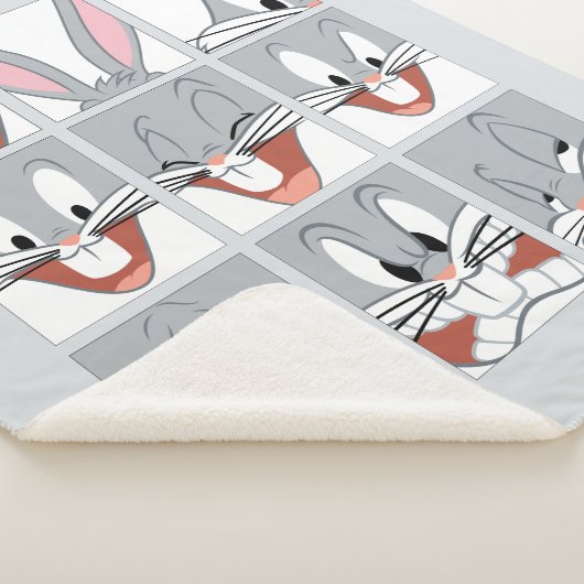 BUGS BUNNY™ Expression Blokken Sherpa Deken (3/4)