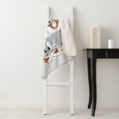 BUGS BUNNY™ Expression Blokken Sherpa Deken (In situ)