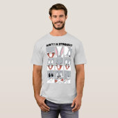 BUGS BUNNY™ Expression Blokken T-shirt (Voorkant volledig)