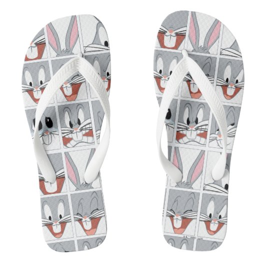 BUGS BUNNY™ Expression Blokken Teenslippers (Voetbed)