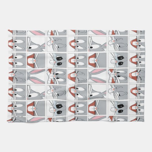 BUGS BUNNY™ Expression Blokken Theedoek (Horizontaal)