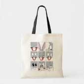 BUGS BUNNY™ Expression Blokken Tote Bag (Voorkant)