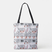 BUGS BUNNY™ Expression Blokken Tote Bag (Achterkant)