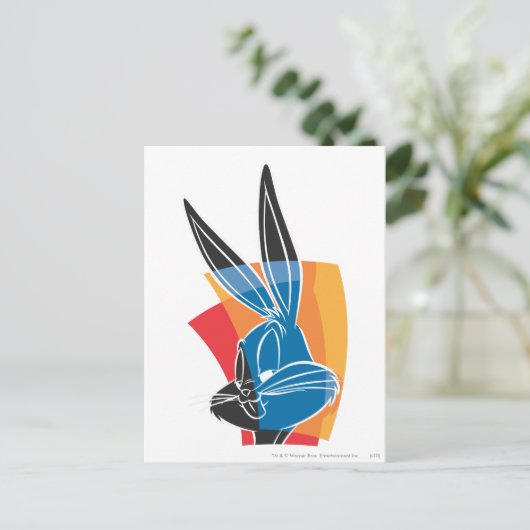 BUGS BUNNY™ Expressive 3 Briefkaart (Staand voorkant)