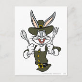 BUGS BUNNY™ Feasting Time Briefkaart (Voorkant)