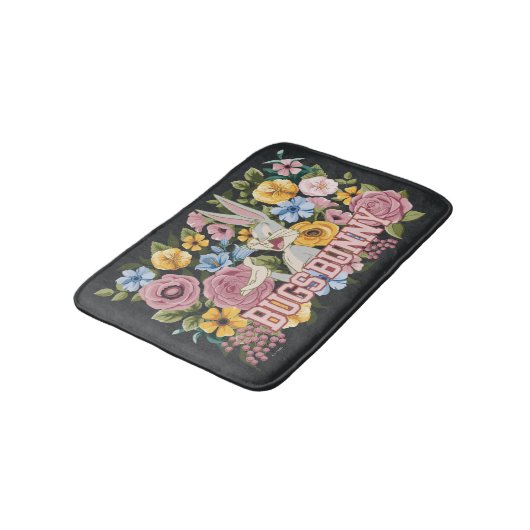 BUGS BUNNY™ Floral Embroidery Graphic Badmat (Gekanteld)