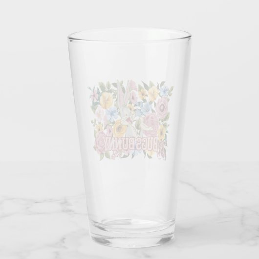 BUGS BUNNY™ Floral Embroidery Graphic Glas (Achterkant)