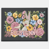 BUGS BUNNY™ Floral Embroidery Graphic Magneet (Voorkant)