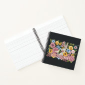 BUGS BUNNY™ Floral Embroidery Graphic Notitieboek (Binnen)