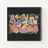 BUGS BUNNY™ Floral Embroidery Graphic Notitieboek (Achterkant)