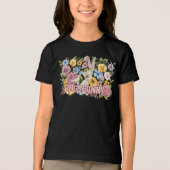 BUGS BUNNY™ Floral Embroidery Graphic Tri-Blend Shirt (Voorkant)