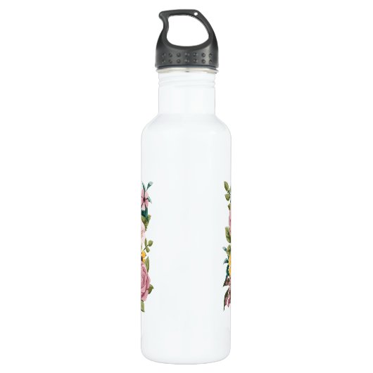 BUGS BUNNY™ Floral Embroidery Graphic Waterfles (Achterkant)