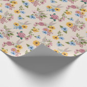 BUGS BUNNY™ Floral Embroidery Pattern Cadeaupapier (Hoek)