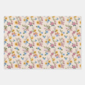 BUGS BUNNY™ Floral Embroidery Pattern Inpakpapier Vel (Voorkant)