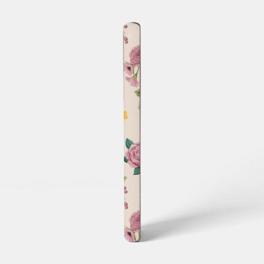 BUGS BUNNY™ Floral Embroidery Pattern Samsung Galaxy Hoesje (Linkerkant)