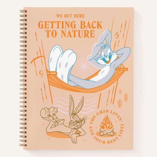BUGS BUNNY™ gaat terug naar Natuur Notitieboek (Voorkant)