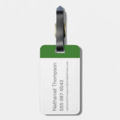 BUGS BUNNY™-glimlach Bagagelabel (Achterkant verticaal)