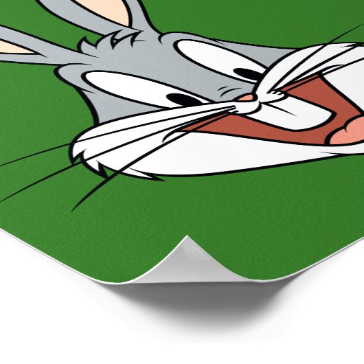 BUGS BUNNY™-glimlach Poster (Hoek)
